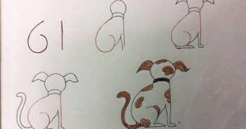 Цртање за почетнике помоћу бројева (корак по корак)