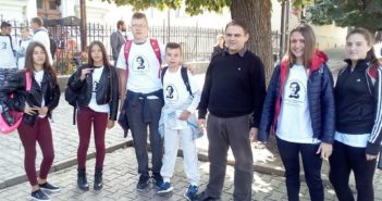 Ученици наше школе на Сабору православне омладине у Ср. Карловцима